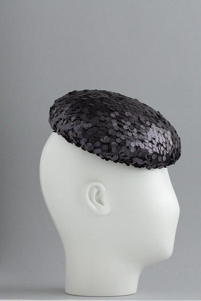 SPARKLE - sequin cocktail hat