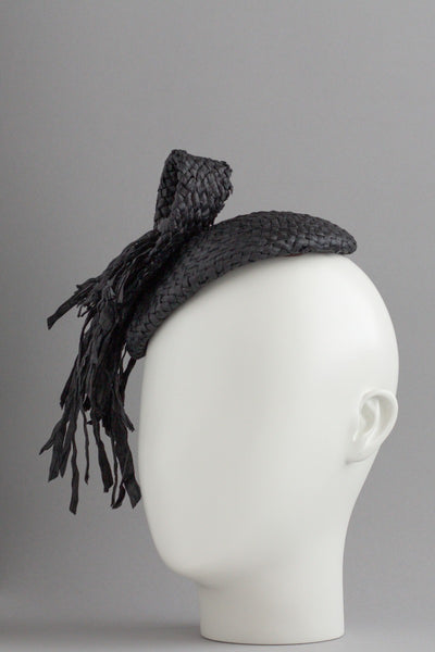 TWIRL - shredded raffia fascinator