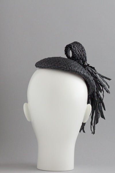 TWIRL - shredded raffia fascinator